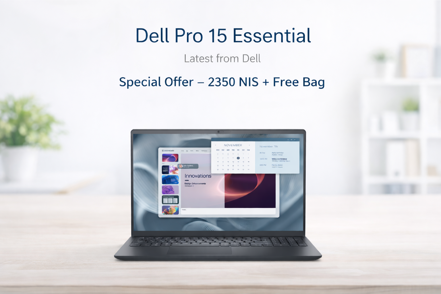 Dell Pro 15 Essential - New Arrival Laptop