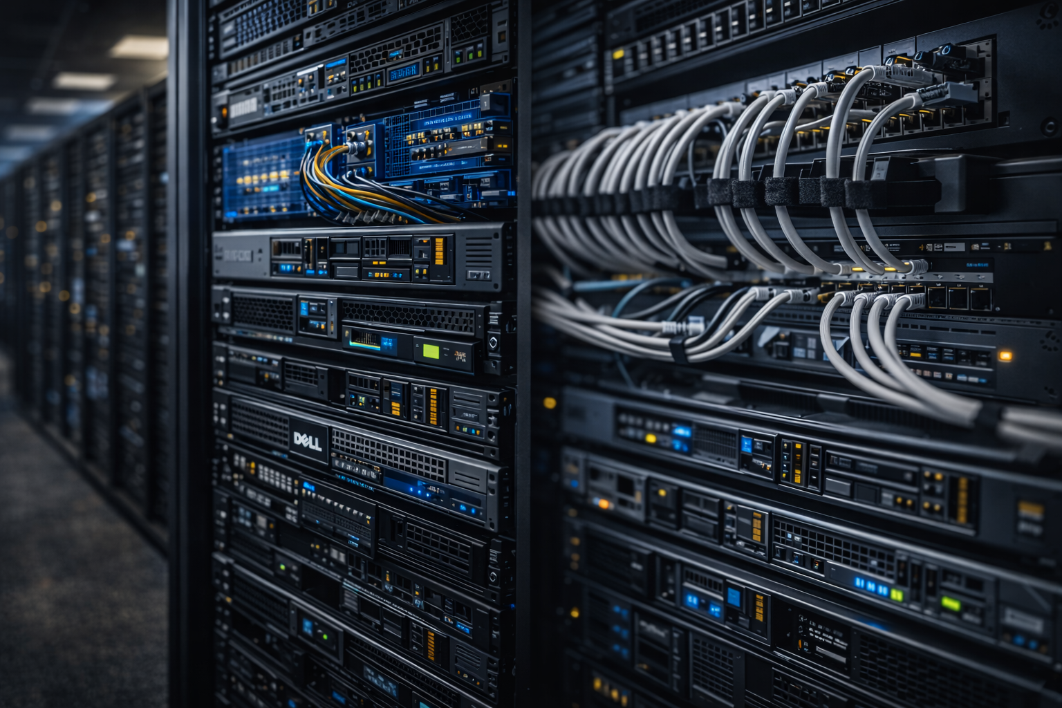 IT professional with tablet